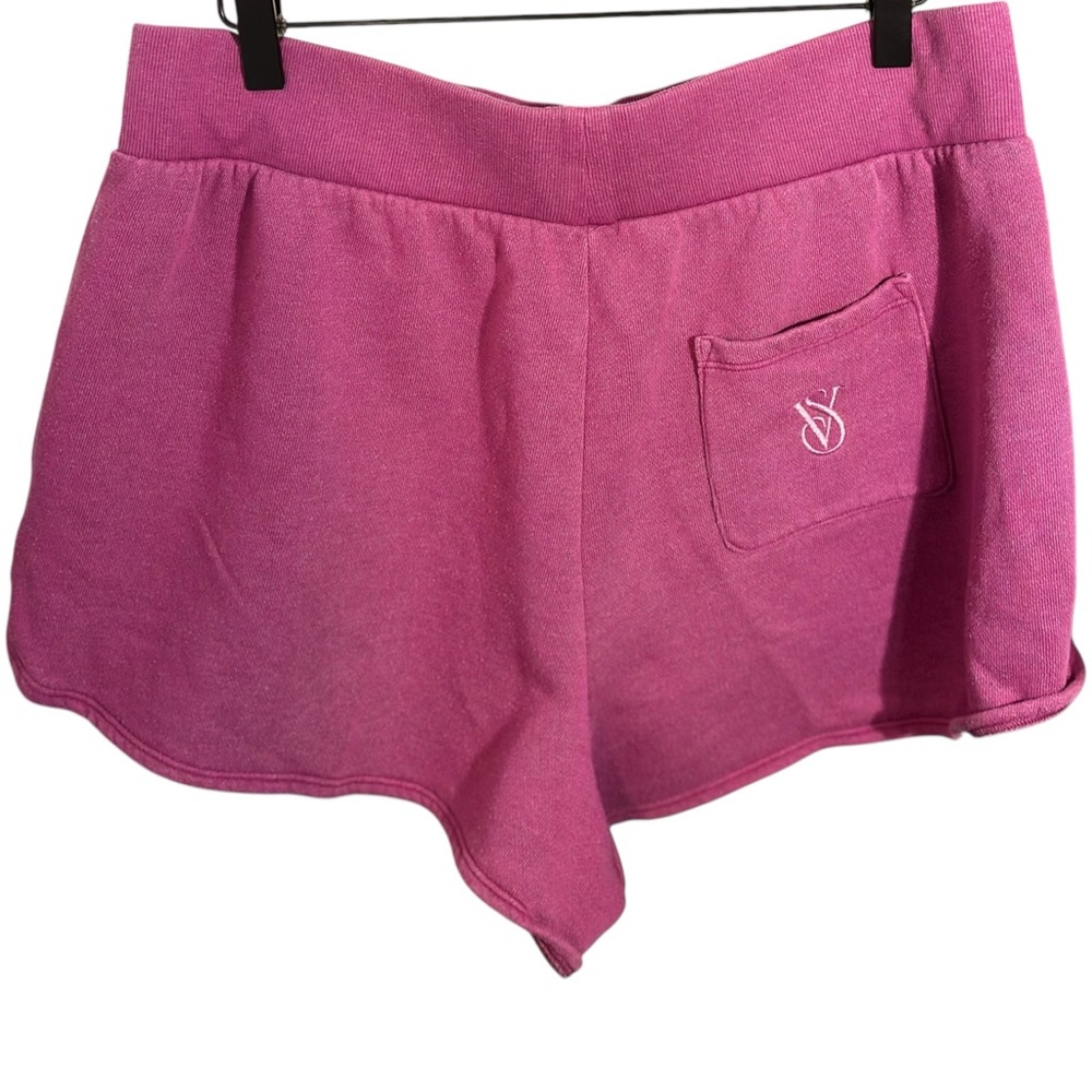 Victoria’s Secret x On Point Pink Pull On Shorts |Loungewear / Comfy | Sz:L NWOT